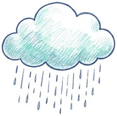 A rain cloud